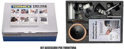 KIT ACCESSORI PER TORNITURA